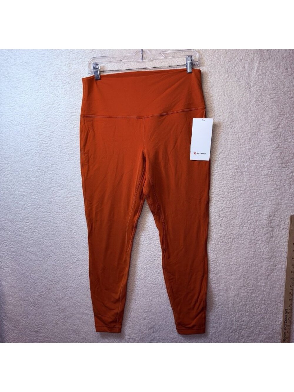 Lululemon Align HR High Rise Pant 28" Orange Tight NWT NEW Size 12